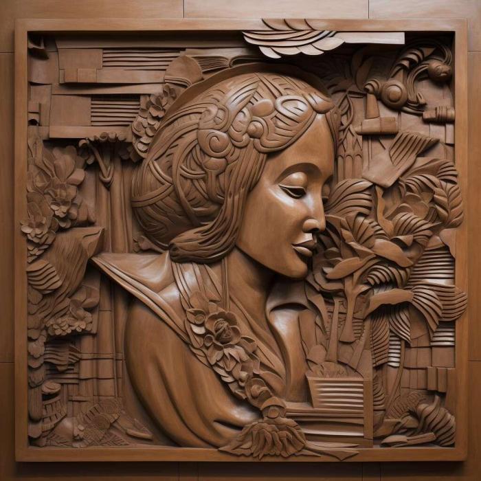 نموذج ثلاثي الأبعاد لآلة CNC 3D Art 